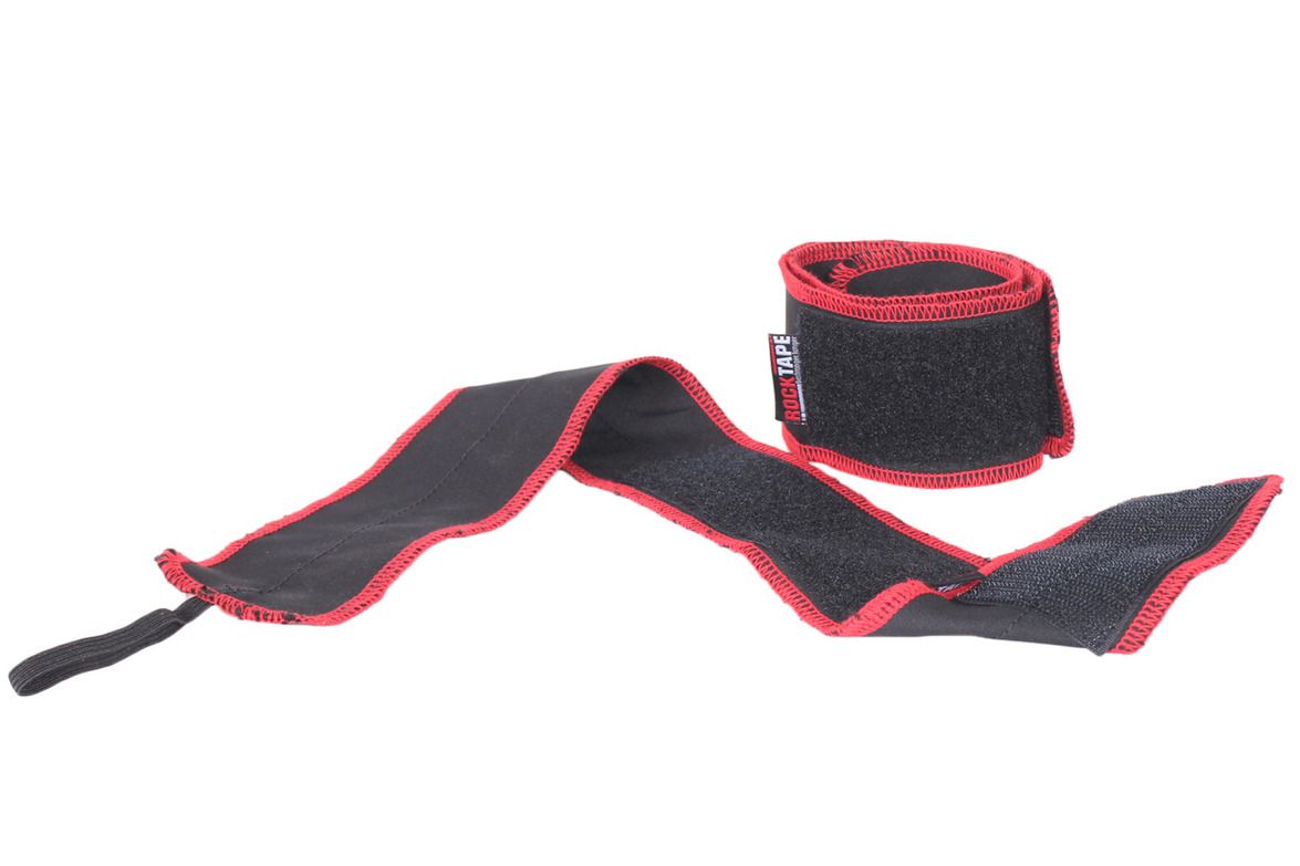 Бинт кистевой Rocktape RockWrist, цвет: черный, красный, 55 х 6 см, 2 штRTWrist-Mnf Бинт кистевой Rocktape RockWrist, цвет: черный, красный, 55 х 6 см, 2 штRTWrist-MnfКистевые бинты Rocktape RockWrist - это надежная поддержка во время тренировок и соревнований. Изделия максимально удобны при обертывании запястья. Ткань полиэстер обеспечивает 10% растягивание.