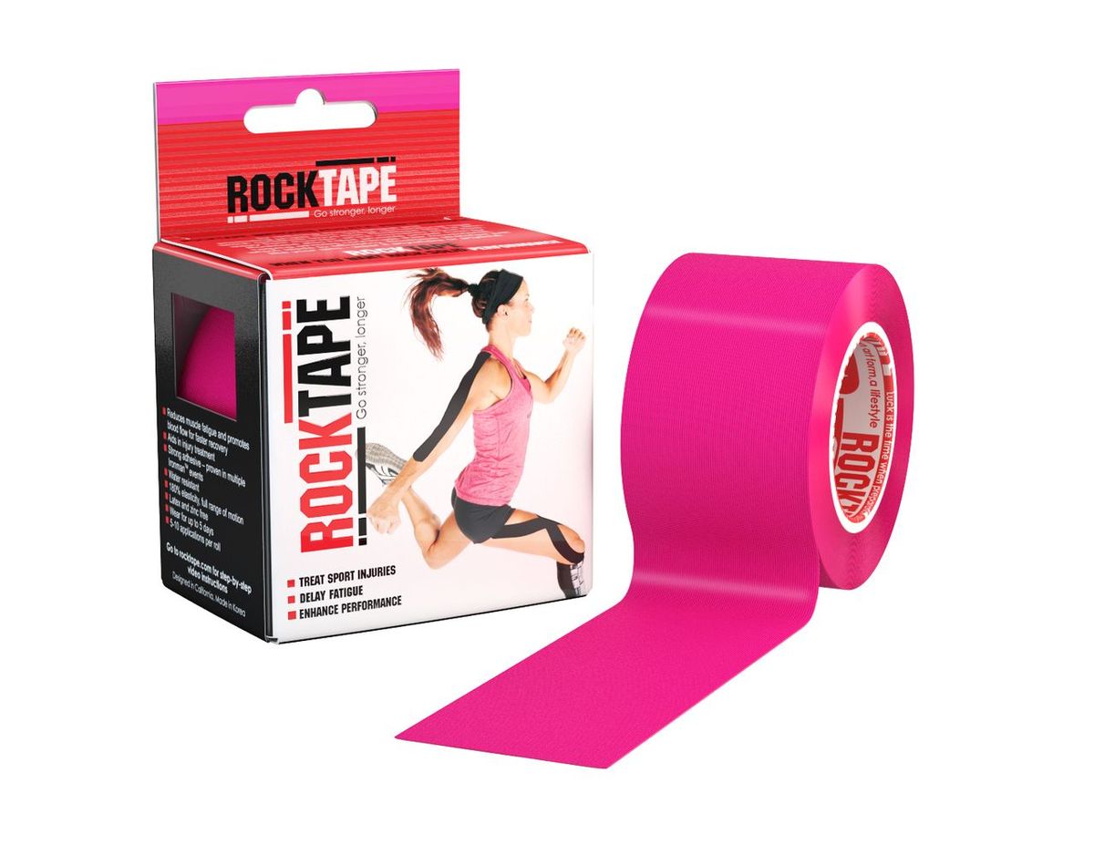 Кинезиотейп Rocktape Classic, цвет: розовый, 5 x 500 смRCT100-PK-OS Кинезиотейп Rocktape Classic, цвет: розовый, 5 x 500 смRCT100-PK-OSКинезиотейп Rocktape Classic, выполненный из хлопка и нейлона, предназначен для снятия отеков и рассасывания гематом. Уменьшает мышечную усталость и способствует притоку крови для более быстрого восстановления. Изделие имеет плотную волнообразную структуру ткани. Не содержит латекса и цинка, водостойкий. Кинезиотейп носится до 5 дней, не теряя своих свойств. 180% эластичности.