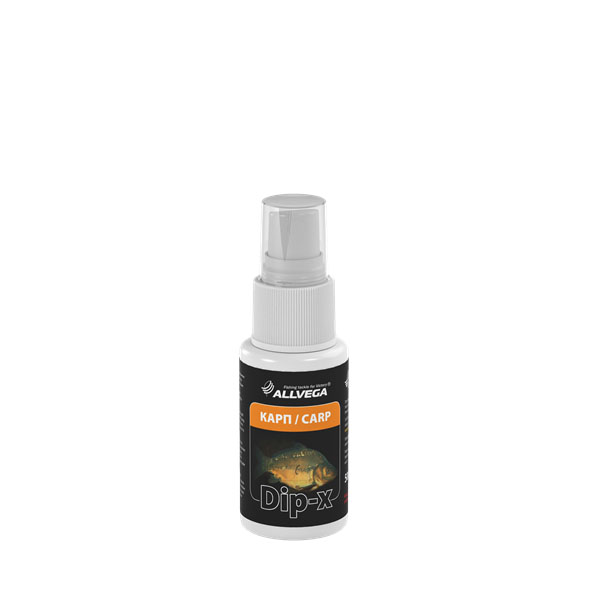 Ароматизатор-спрей ALLVEGA Dip-X Carp - КАРП, 50 мл. 5263165853 Ароматизатор-спрей ALLVEGA Dip-X Carp - КАРП, 50 мл. 5263165853Это серия высококонцентрированных растворов с различными запахами в виде спрея, предназначенных для быстрой ароматизации различных наживок и приманок, в том числе искусственных. Широкий ассортимент запахов позволяет выбрать оптимальный вариант в любой ситуации.