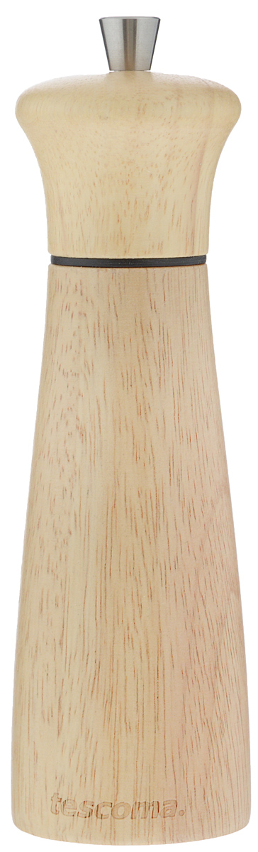 Мельница для перца и соли Tescoma Virgo Wood, высота 18 см21 395 599 Мельница для перца и соли Tescoma Virgo Wood, высота 18 см21 395 599Мельница для перца и соли Tescoma Virgo Wood - отличное приспособление для приготовления блюд с различными видами только что молотого перца и соли. Изделие имеет керамический механизм размола и регулировку степени грубости помола перца и соли. В комплекте предусмотрены 2 цветных насадки-кольца - для перца и соли. Мельница выполнена из благородной древесины - бразильского каучука (Hevea brasiliensis). Не предназначена для мытья в посудомоечной машине.