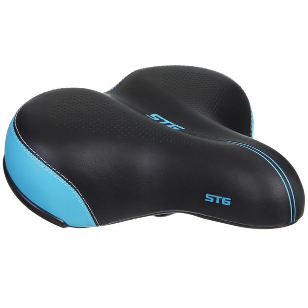 Седло для велосипеда STG 813-VLB-C с логотипом STG. Х74374-57292 Седло для велосипеда STG 813-VLB-C с логотипом STG. Х74374-57292Седло STG,813-VLB-C с логотипом STG
