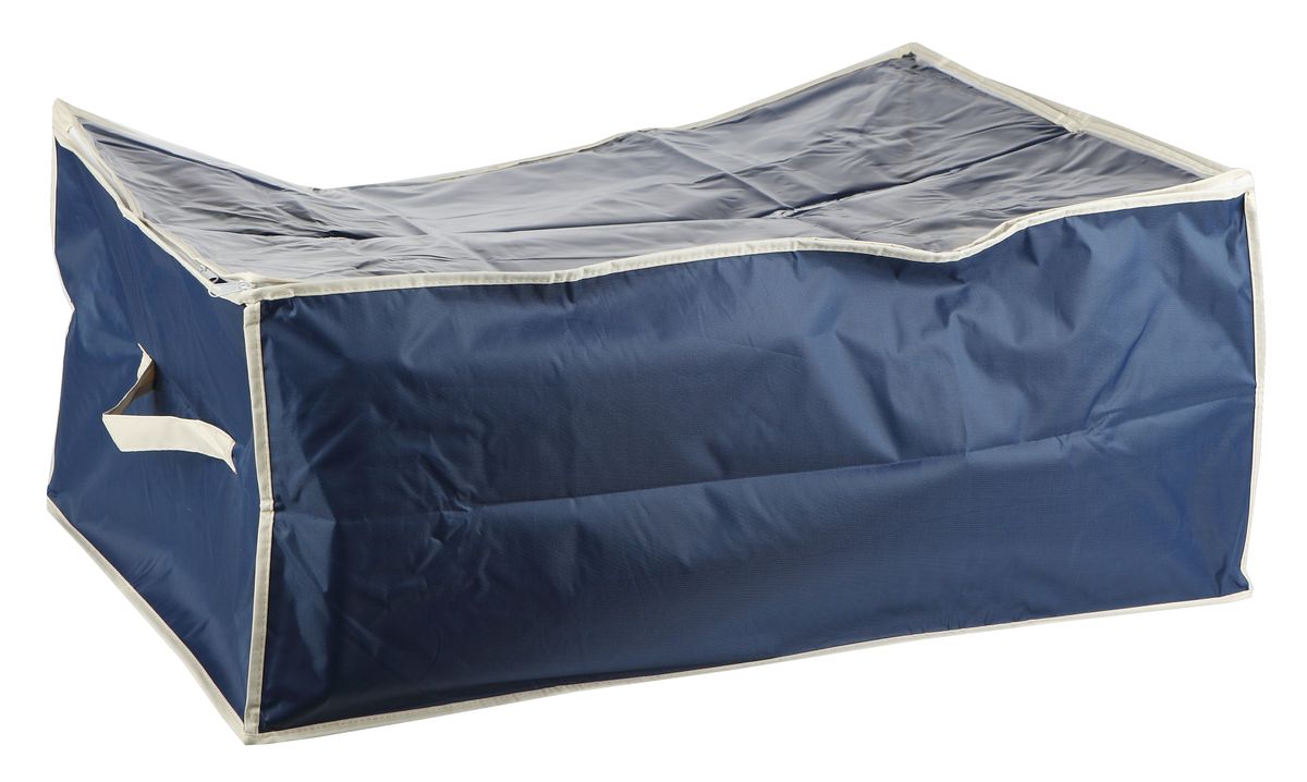 Чехол для хранения вещей White Fox Comfort, цвет: синий, 30 х 50 х 60 смRG-D31S Чехол для хранения вещей White Fox Comfort, цвет: синий, 30 х 50 х 60 смRG-D31SЧехол для хранения White Fox Comfort выполнен из высококачественного полиэстера с пропиткой. Особенность данного материала в том, что его можно протирать, в нем не накапливается пыль, и вещи остаются чистыми.Чехол обеспечит надежное хранение вашей одежды и различных вещей, защитит от повреждений, пыли, грязи во время хранения и транспортировки.