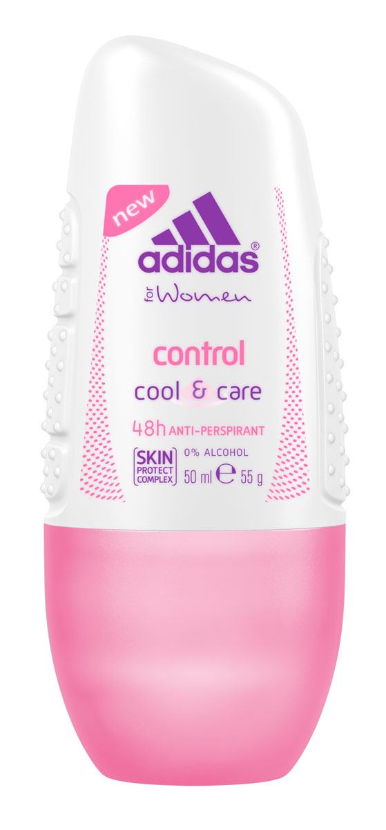 Adidas Дезодорант-антиперспирант ролик Cool&Care Control Anti-Perspirant Roll-On, женский, 50 млFS-36054 Adidas Дезодорант-антиперспирант ролик Cool&Care Control Anti-Perspirant Roll-On, женский, 50 млFS-36054Защита - 48 ч. Прекрасное сочетание ухода и защиты от пота. Легкий аромат придаст ощущение комфорта.