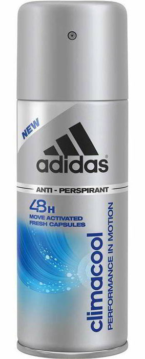 Adidas Антиперспирант спрей Climacool, мужской, 150 мл72523WD Adidas Антиперспирант спрей Climacool, мужской, 150 мл72523WDРазработан при участии спортсменов. Защита 72 часа.