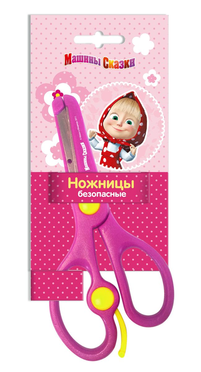 Маша и Медведь Ножницы детскиеFS-54108 Маша и Медведь Ножницы детскиеFS-54108Детские ножницы с усилителем Маша и Медведь разработаны специально для самых первых уроков вырезания. Благодаря своему маленькому размеру и эргономичному корпусу ножницы удобно располагаются в ладошке, а усилитель заставляет ножницы раскрываться без особого нажима. Это помогает ребенку с легкостью учиться стричь и без труда создавать свои первые поделки. Лезвия изготовлены из высококачественной нержавеющей стали, имеют закругленные концы и покрыты пластиковыми накладками, что делает их совершенно безопасными для малышей. Длина ножниц: 13,5 см.