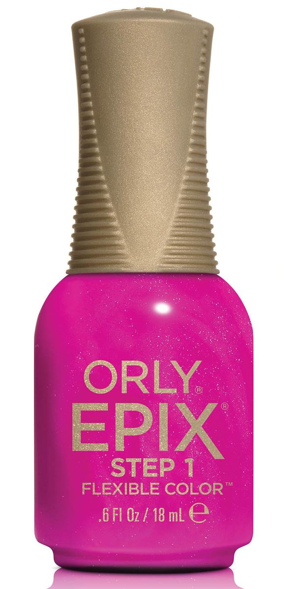 Orly Эластичное цветное покрытие EPIX Flexible Color 946 Paradise Cove, 18 мл29946 Orly Эластичное цветное покрытие EPIX Flexible Color 946 Paradise Cove, 18 мл29946Двухфазная эластичная система Flexible Color System - это новейшая запатентованная технология последнего поколения от ORLY, объединившая функции лака для ногтей и гибридных гелевых покрытий. Она обеспечивает прочное эластичное покрытие благодаря содержанию инновационных амортизирующих полимеров. Технология Flexible Color System подразумевает взаимное сцепление цветного лака и верхнего покрытия. Оба препарата системы EPIX дополняют друг друга и действуют вместе.Простое нанесение без подтеков обеспечивается благодаря технологии Smudge-Fixing, которая содержит полимеры, делающие покрытие эластичным и гибким. Лак быстро выравнивается, исключая смазывание во время нанесения.И еще один плюс - инновационная кисть ORLY EPIX. Она обеспечивает точное нанесение и идеальную ровную линию возле кутикулы. Максимальный контроль за результатом гарантирован:• 600 щетинок + плоская кисть• Максимально точное нанесение• Гладкое и плотное покрытие в одно касание кисти• Изогнутый контур кисти для безупречной линии возле кутикулыEPIX от ORLY сочетает все лучшие свойства в одном покрытии – эластичное покрытие без сколов, словно единое целое с ногтями. Шесть сочных оттенков коллекции Pacific Coast Highway представлены в палитре эластичного цветного покрытия EPIX от ORLY. Окунитесь в водоворот солнечных мыслей вместе с оттенками PCH палитры EPIX от ORLY!