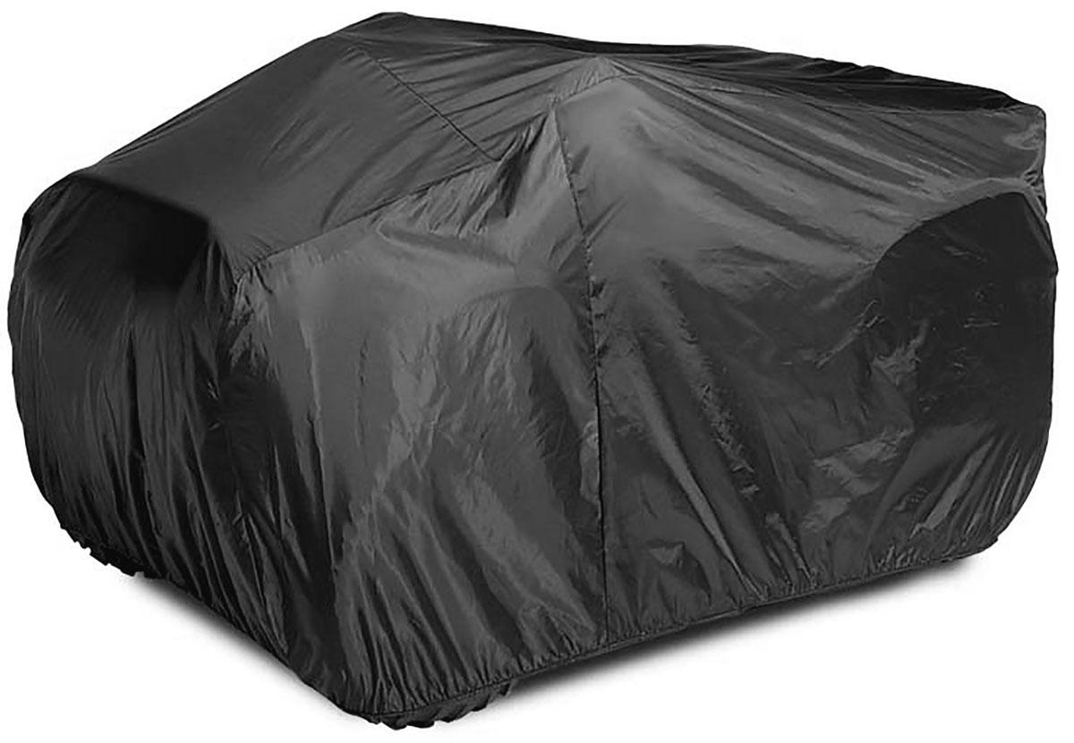 Чехол для квадроцикла Starks Kvadro Xl, цвет: черныйKGB GX-3 Чехол для квадроцикла Starks Kvadro Xl, цвет: черныйKGB GX-3Водостойкий чехол Starks Kvadro Xl выполнен из прочного полиэстера. Имеется светоотражающий кант, обеспечивающий безопасности в темное время суток. Изделие выдерживает температуру до +200°С. Резинки по краям фиксируют чехол на колесе. Внутри чехол имеет блестящую поверхность. Не позволяет нагревать технику на солнце, отражает солнечные лучи. Отсутствует эффект термоса. В комплекте сумочка для транспортировки и хранения.