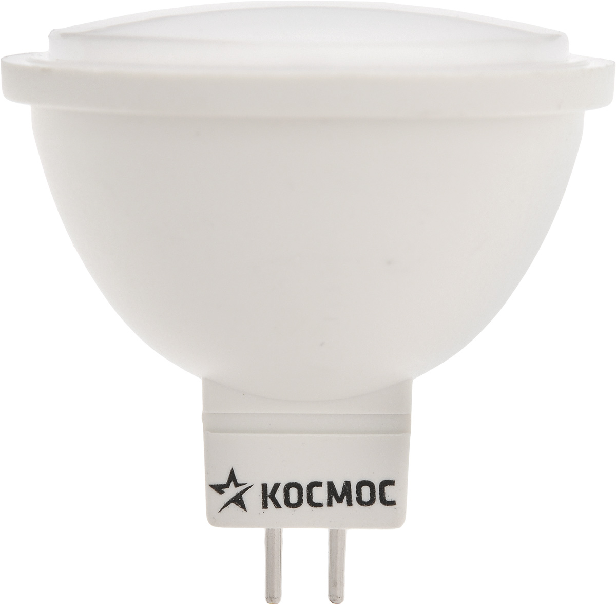 Светодиодная лампа Kosmos, теплый свет, цоколь GU5.3, 7W, 220VC0027361 Светодиодная лампа Kosmos, теплый свет, цоколь GU5.3, 7W, 220VC0027361Декоративная лампа 7 Вт серии Космос LED является аналогом ламп накаливания 70 Вт.Использование архитектуры высокомощных LED-ламп в формфакторах малыхмоделей позволяет добиться лучших показателей светового потока (540 Лм) среди большинстварыночных аналогов.Декоративные лампы специально разработаны с учетом требований российских и европейскихзаконов и подходят ко всем осветительным устройствам совместимым со стандартным цоколемGU5.3.Теплый белый оттенок света лампы отлично украсит вашу кухню или гостиную.В основе лампы используются светодиоды от мирового лидера Epistar.Срок службы светодиодной лампы до 30 000 часов. Гарантия 1 год. Номинальное напряжение: 220-240 В.Уважаемые клиенты! Обращаем ваше внимание на возможные изменения в дизайне упаковки. Качественные характеристики товара остаются неизменными. Поставка осуществляется в зависимости от наличия на складе.