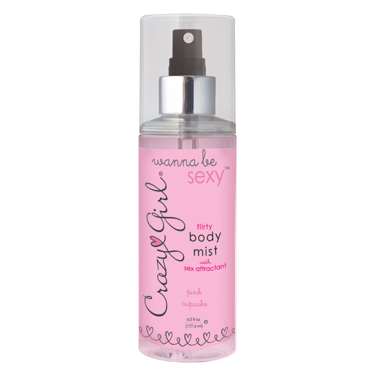 Classic Erotica Парфюмерный спрей с феромонами CRAZY GIRL Pink Cupcake, 177 млперфорационные unisex Classic Erotica Парфюмерный спрей с феромонами CRAZY GIRL Pink Cupcake, 177 млперфорационные unisexЛегкий окутывающий спрей с феромонами для кожи и волос. Будь очаровательной и соблазнительной, ароматический спрей пробуждает чувственность его обладательницы. Не содержит сульфатов, парабенов, спирта и сахара.