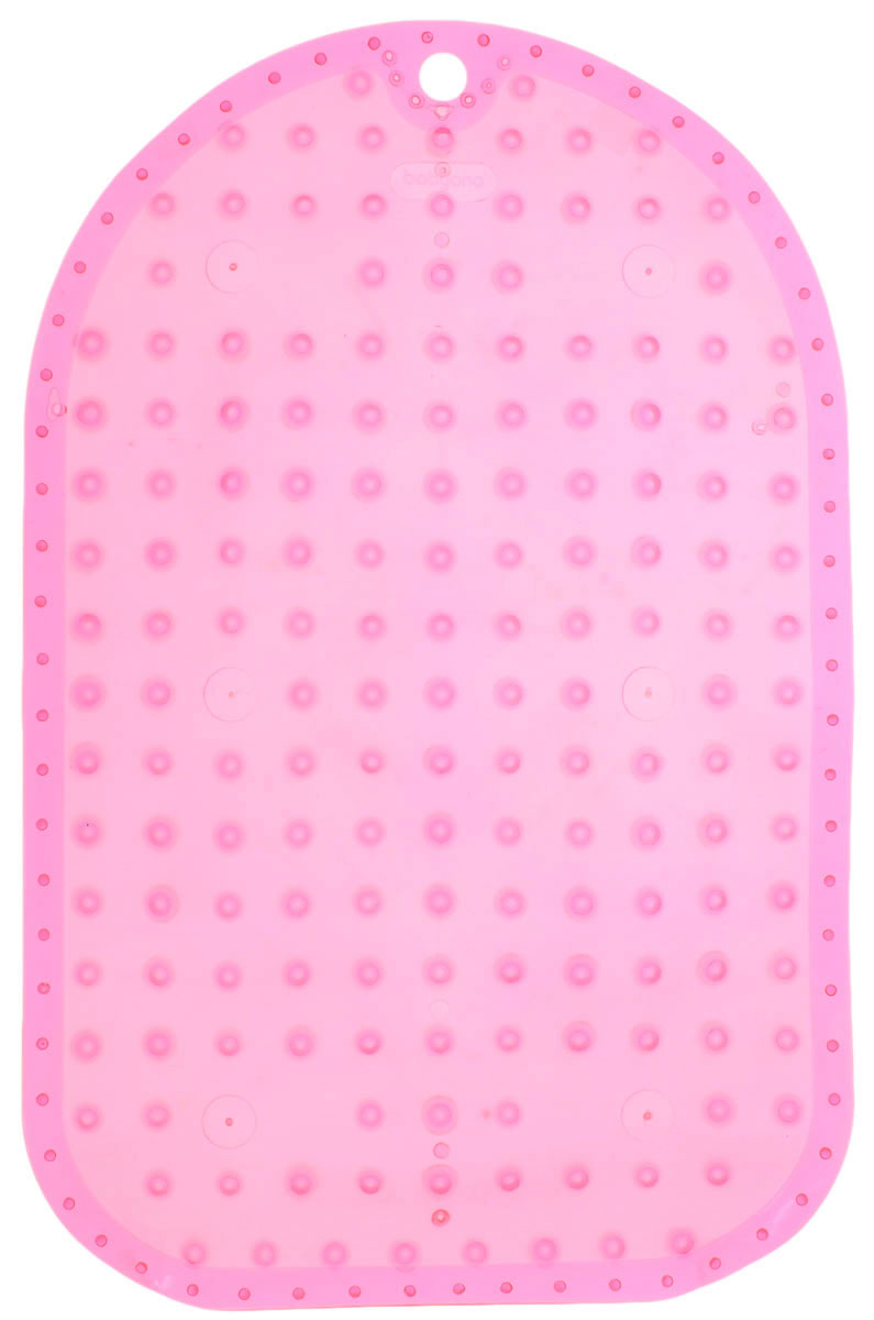 BabyOno Коврик противоскользящий для ванной цвет розовый 55 х 35 см68/5/1 BabyOno Коврик противоскользящий для ванной цвет розовый 55 х 35 см68/5/1Коврик противоскользящий для ванной BabyOno предназначен для детских ванночек, ванн и душевых кабин. Имеет присоски, исключающие перемещение коврика по поверхности.Для правильного закрепления коврика следует сначала наполнить ванну водой, а затем вложить коврик и равномерно прижать с каждой стороны.Во время купания ребенок должен находиться под постоянным присмотром взрослого. Перед первым и после каждого купания коврик следует промыть в теплой воде с добавлением детского мыла, ополоснуть и высушить. Изделие не является игрушкой. Хранить в месте, недоступном для детей. Не содержит фталатов.Товар сертифицирован.