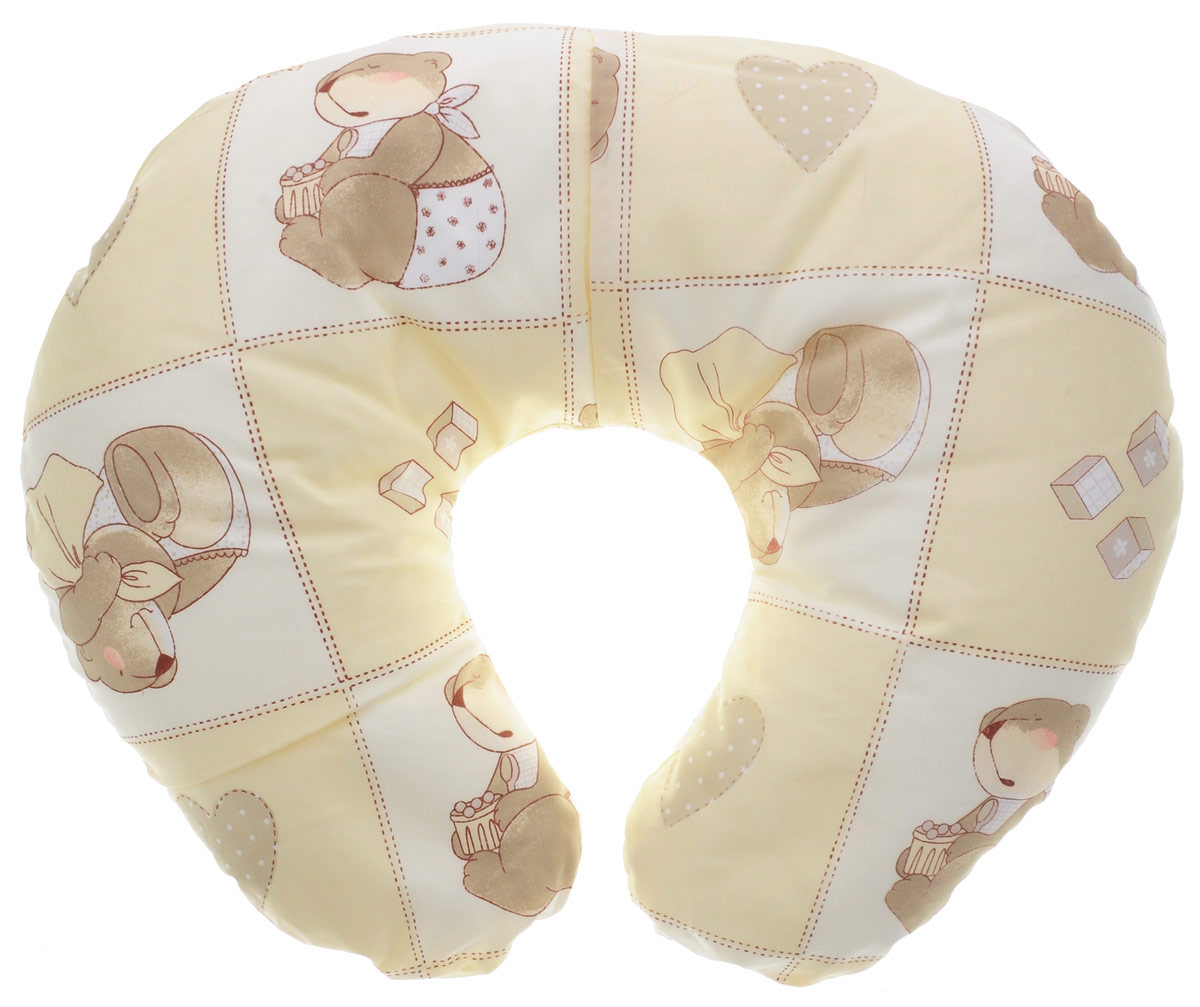 Plantex Подушка для кормящих и беременных мам Comfy Small Мишка цвет бежевыйBH-UN0502( R) Plantex Подушка для кормящих и беременных мам Comfy Small Мишка цвет бежевыйBH-UN0502( R)Многофункциональная подушка Plantex Comfy Small. Мишка идеальна для удобства ребенка и его родителей.Зачастую именно эта модель называется подушкой для беременных. Ведь она создана именно для будущих мам с учетом всех анатомических особенностей в этот период. На любом сроке беременности она бережно поддержит растущий животик и поможет сохранить комфортное и безопасное положение во время сна. Также подушка идеально подходит для кормления уже появившегося малыша. Позже многофункциональная подушка поможет ему сохранить равновесие при первых попытках сесть.Чехол подушки выполнен из 100% хлопка и снабжен застежкой-молнией, что позволяет без труда снять и постирать его. Наполнителем подушки служат полистироловые шарики - экологичные, не деформируются сами и хорошо сохраняют форму подушки.Подушка для кормящих и беременных мам Plantex Comfy Small. Мишка - это удобная и практичная вещь, которая прослужит вам долгое время.Подушка поставляется в сумке-чехле.При использовании рекомендуется следующий уход: наволочка - машинная стирка и глажение, подушка с наполнителем - ручная стирка.