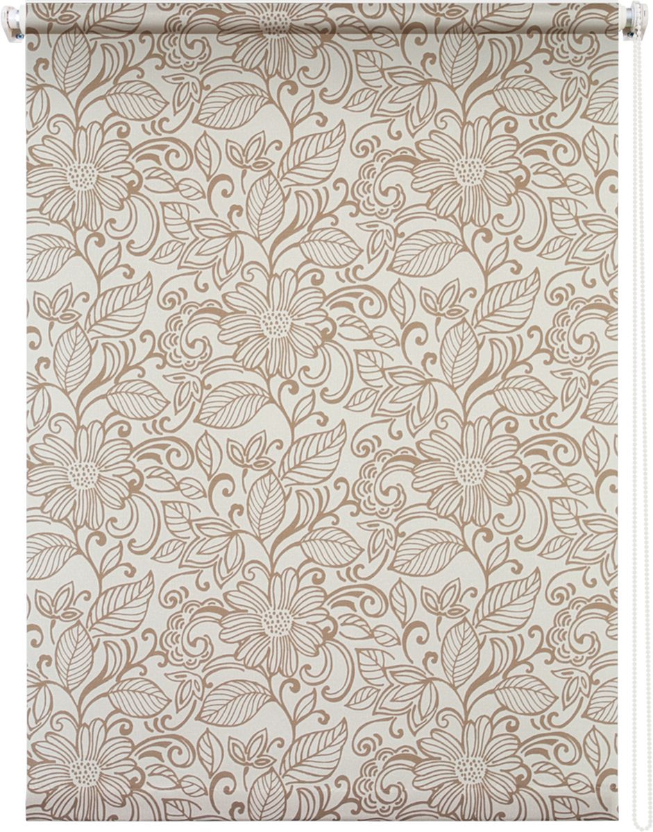 Штора рулонная Уют Ажур, цвет: коричневый, 100 х 175 см62.РШТО.8964.100х175 Штора рулонная Уют Ажур, цвет: коричневый, 100 х 175 см62.РШТО.8964.100х175Штора рулонная Уют Ажур выполнена из прочного полиэстера с обработкой специальным составом, отталкивающим пыль. Ткань не выцветает, обладает отличной цветоустойчивостью и светонепроницаемостью.Штора закрывает не весь оконный проем, а непосредственно само стекло и может фиксироваться в любом положении. Она быстро убирается и надежно защищает от посторонних взглядов. Компактность помогает сэкономить пространство. Универсальная конструкция позволяет крепить штору на раму без сверления, также можно монтировать на стену, потолок, створки, в проем, ниши, на деревянные или пластиковые рамы. В комплект входят регулируемые установочные кронштейны и набор для боковой фиксации шторы. Возможна установка с управлением цепочкой как справа, так и слева. Изделие при желании можно самостоятельно уменьшить. Такая штора станет прекрасным элементом декора окна и гармонично впишется в интерьер любого помещения.