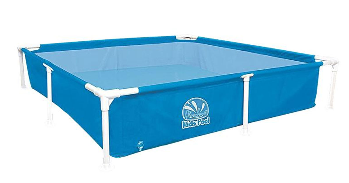 Бассейн каркасный Jilong Kids Frame Pool, цвет: голубой, 152 х 152 x 33 смJL017257NPFV01 Бассейн каркасный Jilong Kids Frame Pool, цвет: голубой, 152 х 152 x 33 смJL017257NPFV01Бассейн каркасный детский квадратный Jilong Kids Frame Pool - для использования на даче и природе.Характеристики:- Прочная стальная рама с пластиковыми угловыми соединениями- Рама в комплекте- Легкая сборка- Очень прочный 3-слойный материал- Легко складывается- Компактно упаковывается- В сложенном состоянии не занимает много места- Самоклеящаяся заплатка в комплектеКомпания Jilong - это широкий выбор продукции высокого качества и отличный выбор для отдыха на природе.