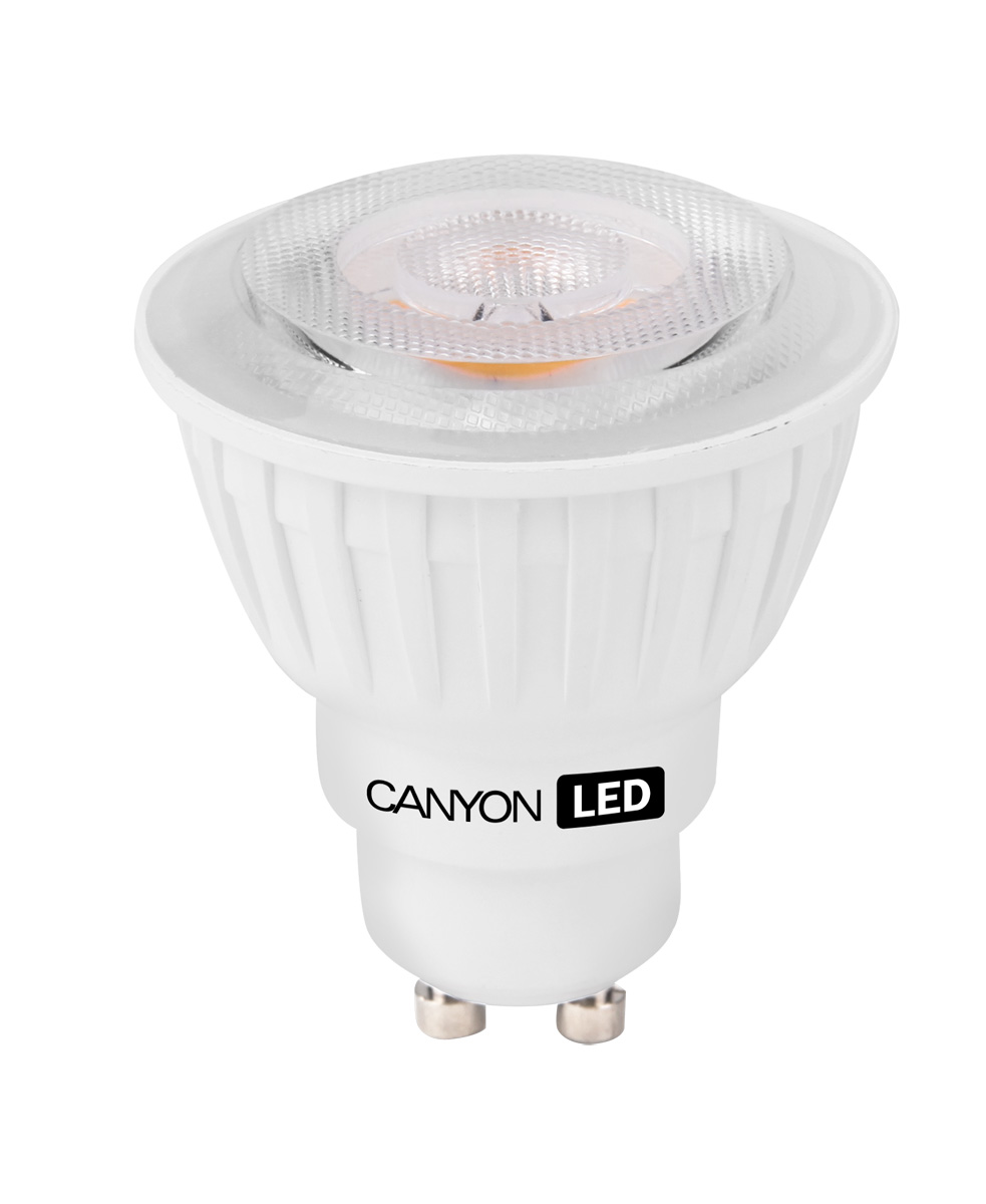 Лампа светодиодная Canyon, цоколь GU10, 8W, 2700КC0027355 Лампа светодиодная Canyon, цоколь GU10, 8W, 2700КC0027355Светодиодная лампа Canyon идеально подходит для замены галогенных ламп в точечных светильниках. В отличие от последних, она не выделяет огромное количество тепла. Подходит для общего и направленного освещения с углом рассеивания 60° и 38° соответственно. Светодиодная лампа Canyon показывает объекты, не искажая истинные цвета, так что ваши шедевры сохранят изначальную цветовую гамму.