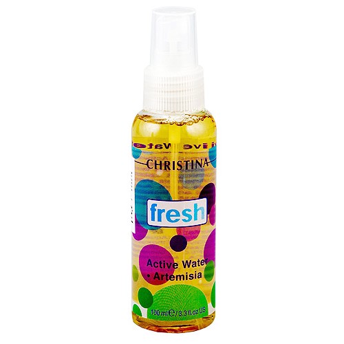 Christina Активная вода с экстрактом полыни для чувствительной кожи Fresh Active Artemisia Water 100 млFS-00897 Christina Активная вода с экстрактом полыни для чувствительной кожи Fresh Active Artemisia Water 100 млFS-00897Активная вода с экстрактом полыни Christina Fresh Active Artemisia Water предназначена для чувствительной кожи. Средство деликатно стимулирует кровообращение, не вызывая при этом раздражений и покраснений. Таким образом, активная вода от компании Кристина освежает и снимает напряжение. После применения активной воды от Christina кожа становится свежей и наполняется энергией и красотой.Состав: Деионизированная вода, экстракт полыни, аллантоин, бисаболол, гиалуроновая кислота.