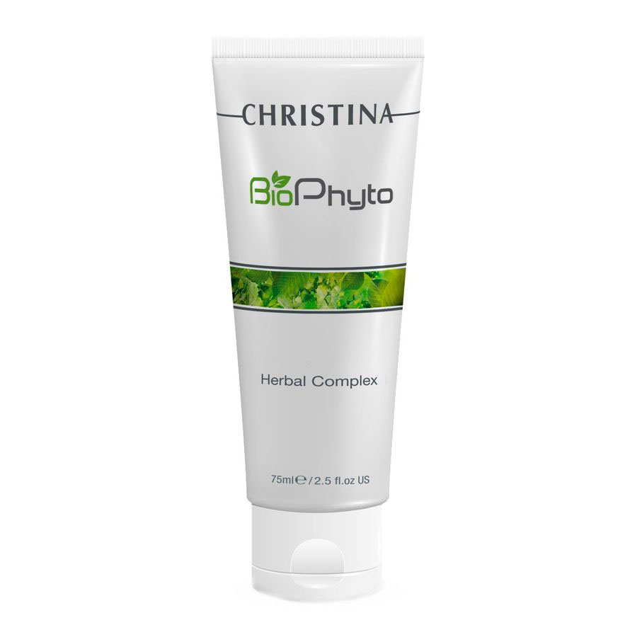 Christina Био-фито-пилинг облегченный для домашнего использования Bio Phyto Herbal Complex 75 млFS-00897 Christina Био-фито-пилинг облегченный для домашнего использования Bio Phyto Herbal Complex 75 млFS-00897В основе препарата Био-фито-пилинг облегченный для домашнего использования Herbal Complex (Bio Phyto)Christina лежит уникальная комбинация ингредиентов, осуществляющих эффективное лечение таких проблем кожи, как себорея, купероз, бледное и усталое лицо.Препарат дезинфицирует кожу и активизирует кровообращение, способствует равномерному распределению крови в сосудах за счет их гимнастики, осуществляет поверхностный пилинг, успокаивает и подтягивает кожу, делает ее более эластичной.Bio Phyto Herbal Complex Christina предназначен для домашнего использования и является облегченной версией пилинга Bio Phyto Peeling.Уважаемые клиенты! Обращаем ваше внимание на то, что упаковка может иметь несколько видов дизайна. Поставка осуществляется в зависимости от наличия на складе.