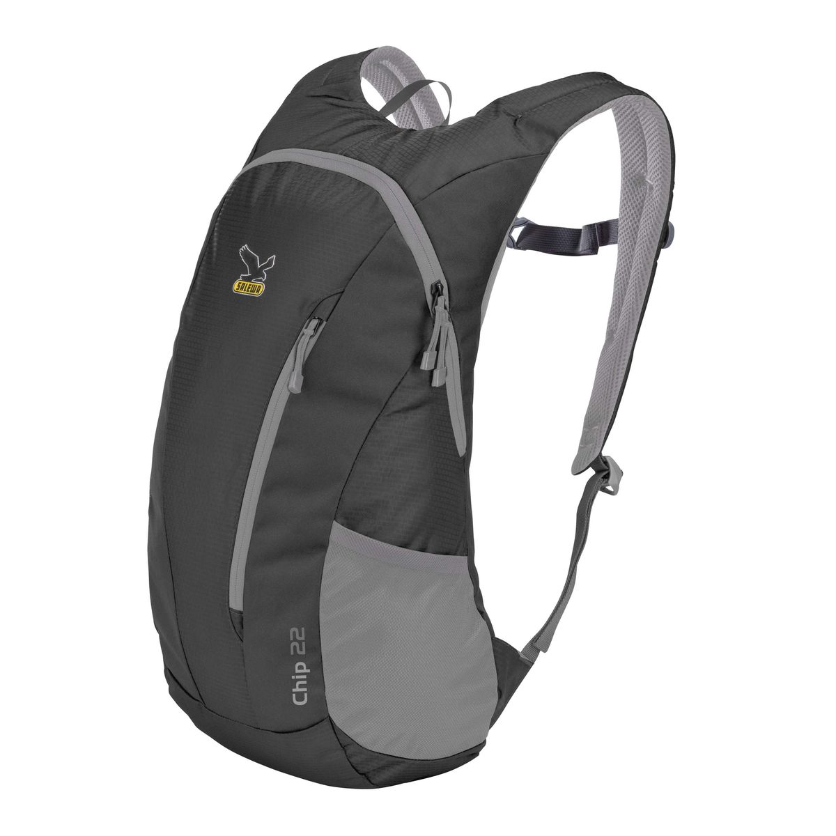 Рюкзак городской Salewa Chip 22, цвет: черный, 22 л. 1130_900MABLSEH10001 Рюкзак городской Salewa Chip 22, цвет: черный, 22 л. 1130_900MABLSEH10001Стильный городской рюкзак Salewa Chip 22 выполнен из полиэстера. Изделие имеет одно основное отделение, которое закрывается на застежку-молнию. Внутри расположен накладной карман для небольшого ноутбука. Снаружи, на передней стенке находится прорезной карман на застежке-молнии, в который рюкзак компактно складывается. По бокам расположены сетчатые карманы на эластичных резинках.Рюкзак оснащен широкими регулирующими лямками и удобной ручкой для переноски в руках. Лямки дополнены регулируемым грудным ремнем. Спинка и внутренняя сторона лямок оснащена сетчатыми вставками, которые обеспечивают воздухопроницаемость и комфорт во время носки. Компактный городской рюкзак идеально подойдет для повседневного использования и активного досуга.
