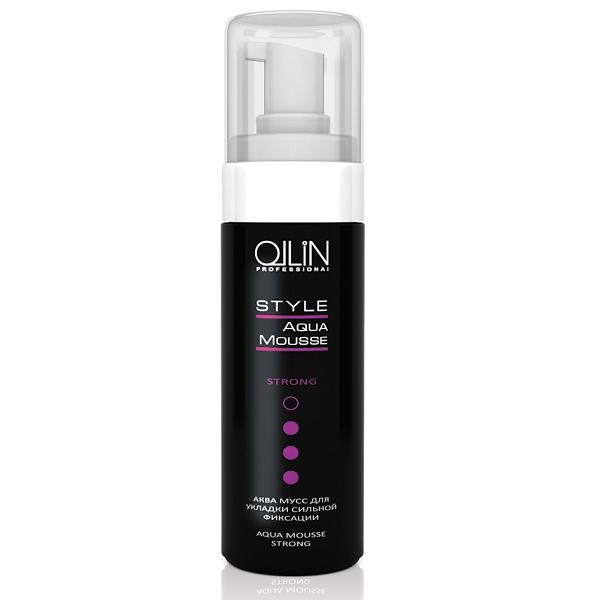 Ollin Аква мусс для укладки сильной фиксации Style Aqua Mousse Strong 150 млMP59.3D Ollin Аква мусс для укладки сильной фиксации Style Aqua Mousse Strong 150 млMP59.3DOllin Style Aqua Mousse Strong - Аква мусс для укладки сильной фиксации для создания текстуры, формы и контроля над причёской. Увлажняет волосы. Содержит компоненты, сохраняющие созданный стиль прически даже в сырую погоду. D-пантенол и растительные масла способствуют восстановлению и увлажнению повреждённых участков кутикулы волоса.