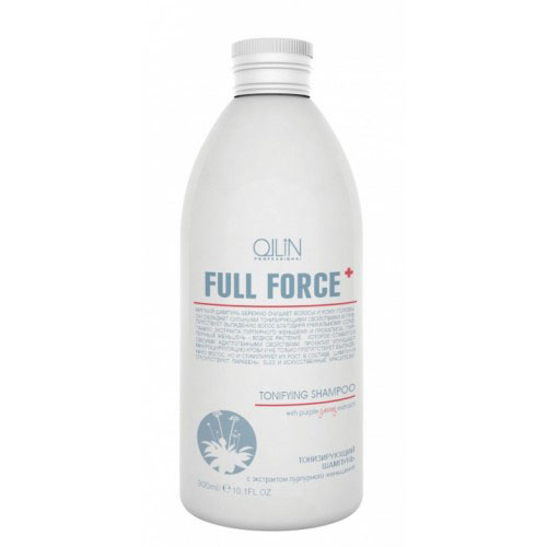 Ollin Тонизирующий шампунь с экстрактом пурпурного женьшеня Full Force Hair Growth Tonic Shampoo 300 млCF5512F4 Ollin Тонизирующий шампунь с экстрактом пурпурного женьшеня Full Force Hair Growth Tonic Shampoo 300 млCF5512F4Hair Growth Tonic Shampoo - шампунь тонизирующий с экстрактом пурпурного женьшеня. Благодаря мягкой формуле, входящей в его состав, бережно очищает волосы и кожу головы. Обладает сильными тонизирующими свойствами, улучшает микроциркуляцию крови и препятствует выпадению волос благодаря сочетанию экстракта пурпурного женьшеня, прокапила и других активных компонентов.