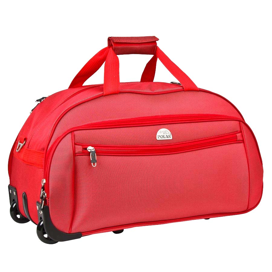 Сумка дорожная на колесах Polar, 59 л, цвет: красный. 7019.5AG7028 Сумка дорожная на колесах Polar, 59 л, цвет: красный. 7019.5AG7028Сумка на колесах Polar. Основное отделение на подкладке из нейлона. Все стенки сумки пропенены для предотвращения ударных нагрузок. Внутри — карман-сетка. Снаружи — три кармана на молнии. Имеется съемный плечевой ремень, что бы носить сумку через плечо.