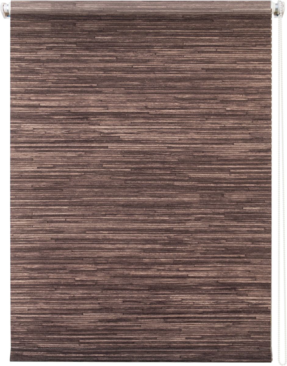 Штора рулонная Уют Натурэль, цвет: шоколад, 120 х 175 см62.РШТО.8982.090х175 Штора рулонная Уют Натурэль, цвет: шоколад, 120 х 175 см62.РШТО.8982.090х175Штора рулонная Уют Натурэль выполнена из прочного полиэстера с обработкой специальным составом, отталкивающим пыль. Ткань не выцветает, обладает отличной цветоустойчивостью и хорошей светонепроницаемостью. Изделие выполнено в классическом дизайне, поэтому отлично подойдет и для офиса, и для дома. Штора закрывает не весь оконный проем, а непосредственно само стекло и может фиксироваться в любом положении. Она быстро убирается и надежно защищает от посторонних взглядов. Компактность помогает сэкономить пространство. Универсальная конструкция позволяет крепить штору на раму без сверления, также можно монтировать на стену, потолок, створки, в проем, ниши, на деревянные или пластиковые рамы. В комплект входят регулируемые установочные кронштейны и набор для боковой фиксации шторы. Возможна установка с управлением цепочкой как справа, так и слева. Изделие при желании можно самостоятельно уменьшить. Такая штора станет прекрасным элементом декора окна и гармонично впишется в интерьер любого помещения.