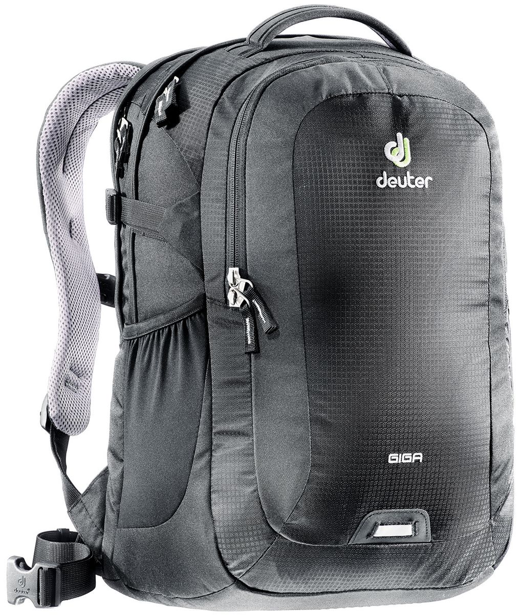Рюкзак Deuter Daypacks Giga, цвет: черный, 28лZ90 black Рюкзак Deuter Daypacks Giga, цвет: черный, 28лZ90 blackРюкзак для учебы и офиса с множеством карманов и отделением для ноутбука 15. Спинка системы Airstripes обеспечивает вентиляцию и надежное прилегание к спине.