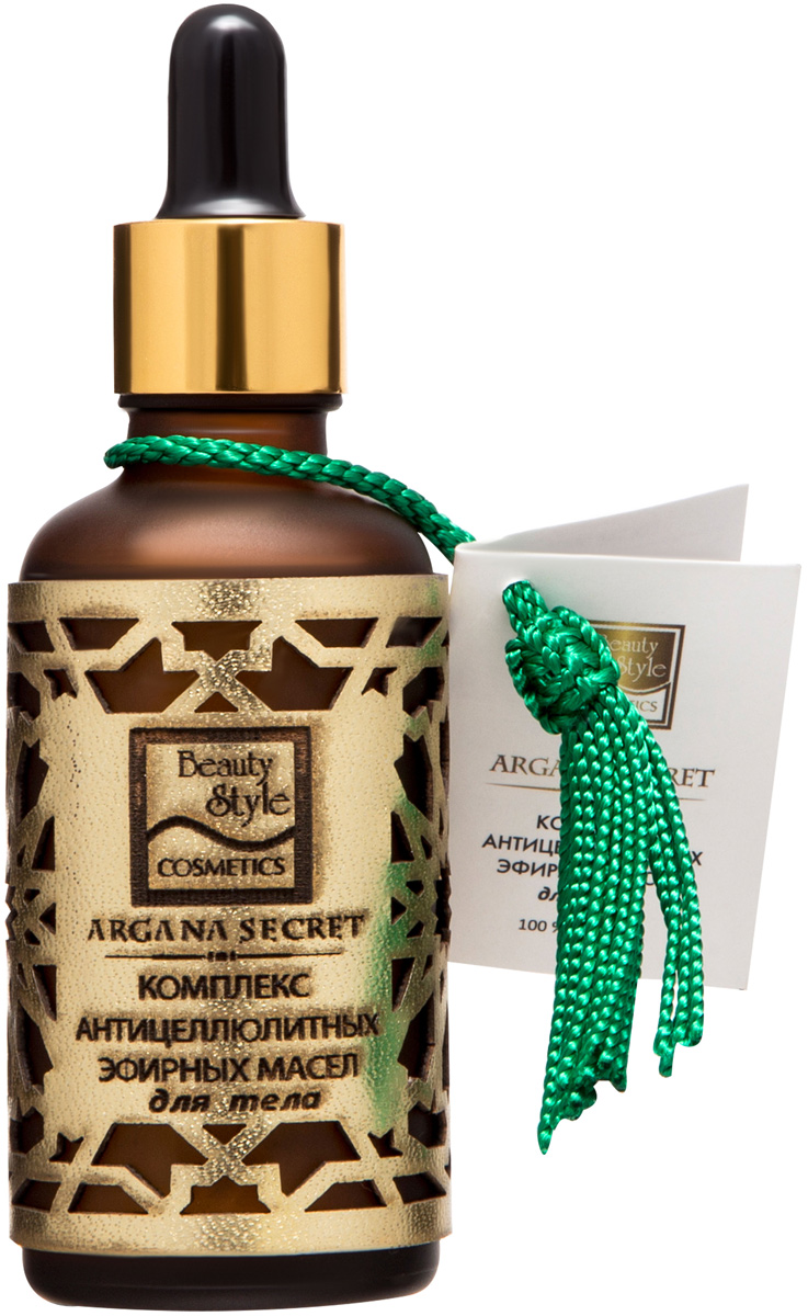 Beauty Style Комп-с антицеллюлит. эфирных масел для тела 50мл Секрет Арганы (эксклюзив)FS-00897 Beauty Style Комп-с антицеллюлит. эфирных масел для тела 50мл Секрет Арганы (эксклюзив)FS-00897Масла для тела Beauty Style - природная формула против целлюлита.Комплекс антицеллюлитных эфирных масел для тела Beauty Style – это уникальный препарат с интенсивным действием, который не только быстро устраняет проявления целлюлита, но и бережно заботится о коже, подтягивает и укрепляет ее. Натуральная формула на основе масел арганы, атласского кедра, кипариса и лимона стимулирует расщепление жировых отложений, запускает лимфодренаж и борется с застойными явлениями в наиболее проблемных зонах. Комплекс эфирных масел Beauty Style стоит купить для проведения ручного массажа, а также для вибромассажного или вакуумного воздействия.
