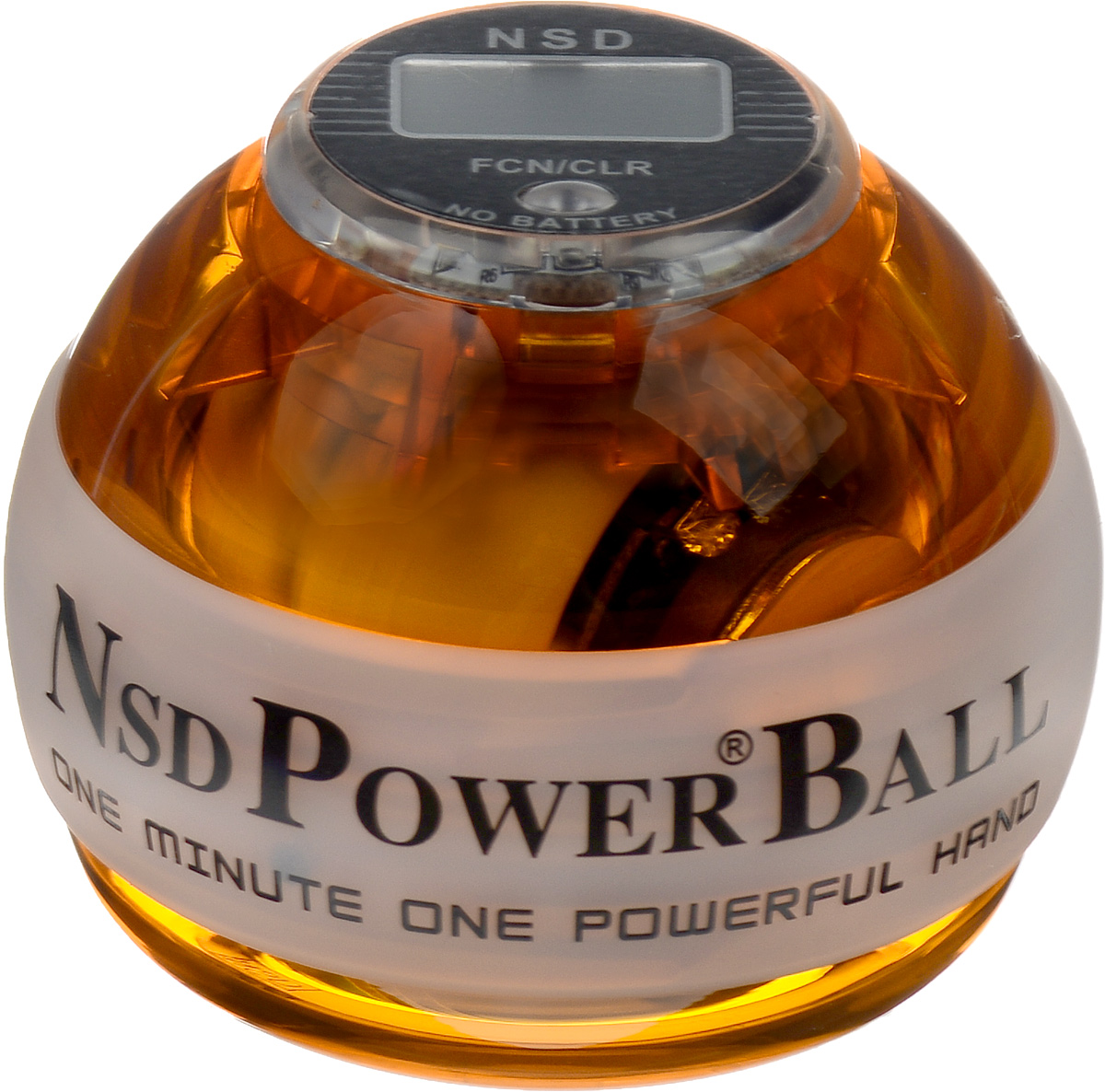 Тренажер кистевой NSD Power Powerball Neon Pro, цвет: оранжевыйPB-688LC Amber Тренажер кистевой NSD Power Powerball Neon Pro, цвет: оранжевыйPB-688LC AmberКистевой тренажер NSD Power Powerball Neon Pro - новая модель cсчетчиком и подсветкой. Тренажер изготовлен из более прочногоматериала с системой защиты ротора, предотвращающей егоповреждение при падении шара на твердую поверхность. Он будетслужить вам очень долгое время. Также в эту модель внедрена система сменных колец для быстрогоремонта при повреждении. Новый счетчик со встроеннымгенератором работает без батареек. Прекрасно отрегулированныйротор тренажера с отличным балансом может достигать скоростивращения до 15000 оборотов в минуту. В комплект входят инструкция по использованию и два шнурка дляраскрутки.Стильный тренажер для кисти рук, который можно использовать влюбую свободную минуту. Упражнения, проделываемые регулярно,обеспечат отличную тренировку рук, разработку кисти после травмыу спортсменов и не только. Размер тренажера: 7 х 8 см.