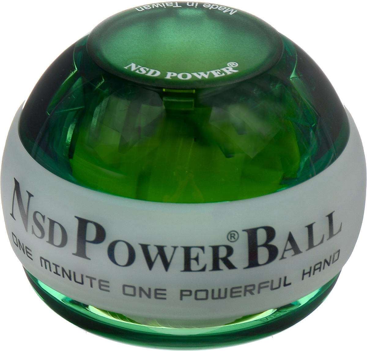 Тренажер кистевой NSD Power Powerball Neon, цвет: зеленый0003954 Тренажер кистевой NSD Power Powerball Neon, цвет: зеленый0003954Кистевой тренажер NSD Power Powerball Neon - новая модель c подсветкой, изготовленная из более прочного материала с системой защиты ротора. Защита предотвращает повреждение при падении шара на твердую поверхность, благодаря чему тренажер будет служить вам очень долгое время. Прекрасно отрегулированный ротор тренажера с отличным балансом может достигать скорости вращения до 15000 оборотов в минуту. Стильный тренажер для кисти рук, который можно использовать в любую свободную минуту.В комплект входят инструкция и два шнурка для раскрутки. Тренажер подходит как для развлечения, так и для постоянных тренировок или в виде разминки для полноценной спортивной тренировки.Размер тренажера: 6 х 8 см.