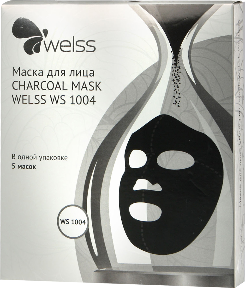 Маска для лица CHARCOAL MASK WELSS WS 1004 (упаковка 5шт)FS-00897 Маска для лица CHARCOAL MASK WELSS WS 1004 (упаковка 5шт)FS-00897??Черный уголь куродзуми из японского дуба Каси, получаемый обжигом древесины при низкой температуре – 400–700°С, не зря называют «Чёрным золотом!». Глубокое очищение пор, возвращает эластичность и тонус коже, сужение расширенных пор, баланс влаги в коже, возвращает здоровый цвет лица, делает кожу нежной, гладкой и увлажнённой.