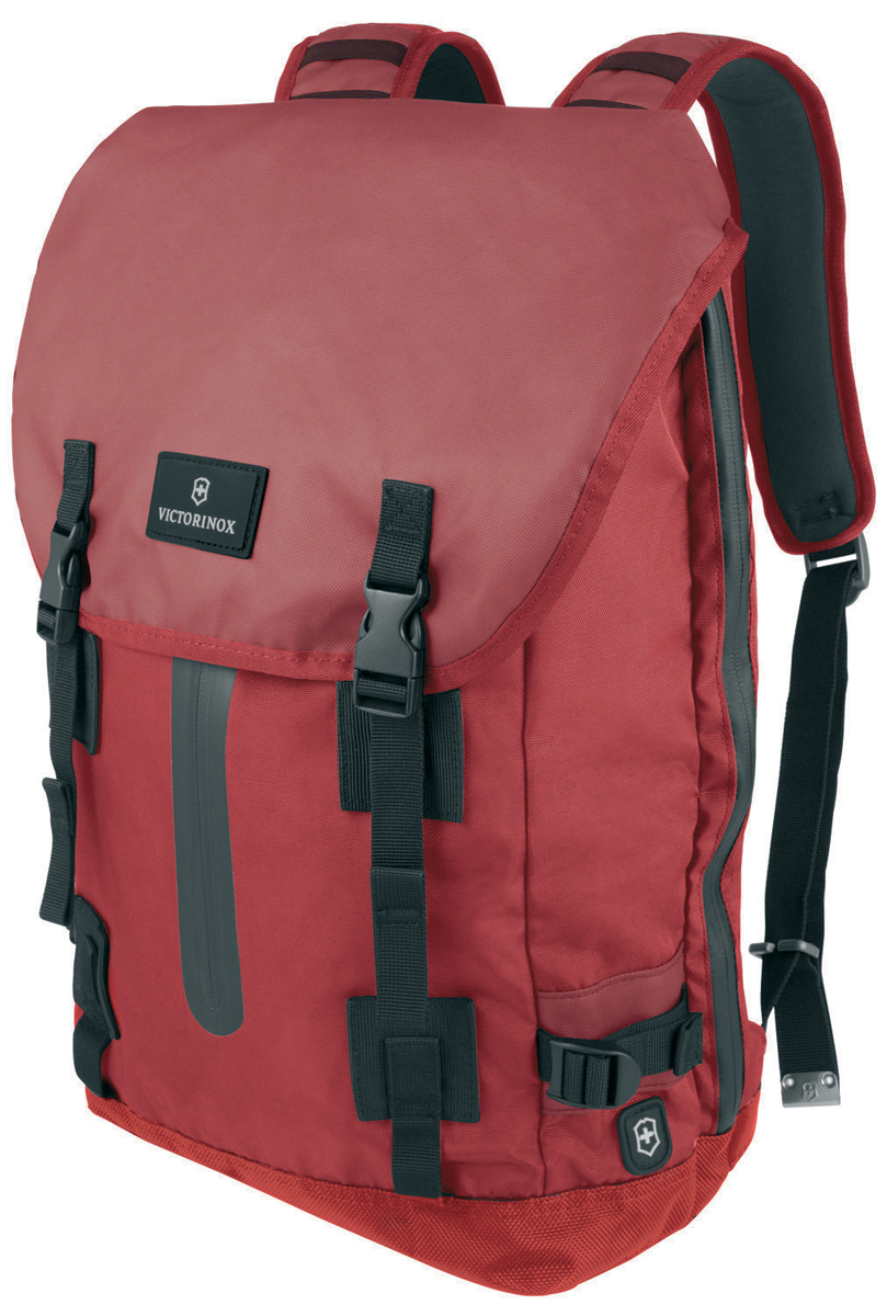 Рюкзак Victorinox Altmont 3.0. Flapover, 19 л, цвет: красный. 32389403 + ПОДАРОК: нож-брелок Escort32389403 Рюкзак Victorinox Altmont 3.0. Flapover, 19 л, цвет: красный. 32389403 + ПОДАРОК: нож-брелок Escort32389403Оригинальный швейцарский армейский нож Swiss Army был создан в 1897 году в небольшой деревушке Ибах в Швейцарии. С тех пор продукция, выпускаемая под маркой Victorinox с ее узнаваемым логотипом в виде креста на щите, по праву считается эталоном отличного качества, высокой функциональности, инновационных технологий и культового дизайна. Преданность принципам в течение последних 130 лет позволила создавать продукты, которые являются выдающимися не только по дизайну и качеству, но которые также являются надежными спутниками в больших и маленьких жизненных приключениях. Сегодня фирма с гордостью представляет линейку сумок, чемоданов и дорожных аксессуаров, которые наилучшим образом воплощают в себе данные принципы, а также сочетают в себе черты лучшего классического стиля. Индивидуальность - это то, что отличает вас от любого другого человека, с которым вы сталкиваетесь на улице, в поезде, с которым вы общаетесь в городе. Каждый день вашей жизни — это уникальный опыт, который никогда больше не повторится. Коллекция Altmont 3.0 создавалась с расчетом на индивидуальность. Неважно носите ли вы рюкзак, сумку-мессенджер или повседневную сумку — в коллекции Altmont 3.0 есть богатый выбор аксессуаров такой же многогранный, как и ваш индивидуальный стиль. Для вас просто не существуют такой вещи как обычный день, и также как и вы, наша коллекция справится с любой ситуацией. Прототип модели прошел целых 30 основательных и строгих испытаний, в ходе которых проводилась симуляция самых экстремальных сценариев и условий внешней среды, возможных в реальной жизни. Жесткий режим проводимых тестов гарантирует точность, прочность и износоустойчивость, т. е. все признаки высокого качества и эксплуатационных характеристик, которые покупатель ожидает от продукции Victorinox. Далее каждое изделие проходит тщательный контроль сертифицированным техническим специалистом. Характеристики и свойства: Мягкое отделение для ноутбука диагональю 17 (43 см) с быстрым доступом с боковой стороныМягкие карманы для электронных устройств диагональю 10 (25 см) для безопасного хранения iPad, Kindle, планшета или электронной книгиВнутренняя организационная секция включает в себя скрытый карман на молнии, растяжной разделитель, карманы для периферийных устройств и держатели для ручекВнешняя организационная секция включает в себя скрытый карман и основное отделение с двумя застежками-клапанами и затягивающим шнуркомВодоотталкивающие застёжки-молнии защитят ваши вещиРегулируемые мягкие плечевые ремни, мягкая стенка и удобная ручка для переноски Акция: припокупке рюкзака Швейцарский нож Victorinox 0.6123 Escort в подарок! Victorinox Escort 0.6123 - карманный швейцарский нож, обладающий большим набором выполняемых функций. Инструмент содержит в себе следующие опции: лезвие, пинцет, пилочка для ногтей с отверткой, кольцо для подвеса, зубочистка. Материал внешний: 800 Ddobby нейлон. Материал внутренний: 300D нейлон.