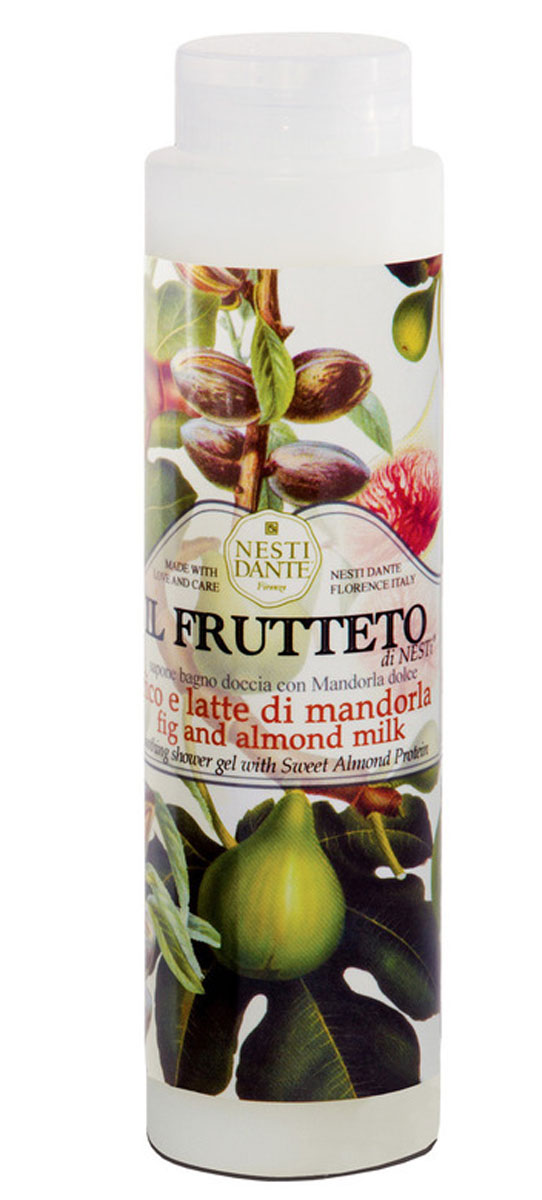 Nesti Dante гель для душа Fig & Almond Milk Инжир и миндальное молоко 300 мл8822 Nesti Dante гель для душа Fig & Almond Milk Инжир и миндальное молоко 300 мл8822Великолепный гель для душа, созданный, из выращенных на солнце драгоценных плодов флорентийского сада. Увлажняет и успокаивает кожу. С ароматом миндаля и инжира