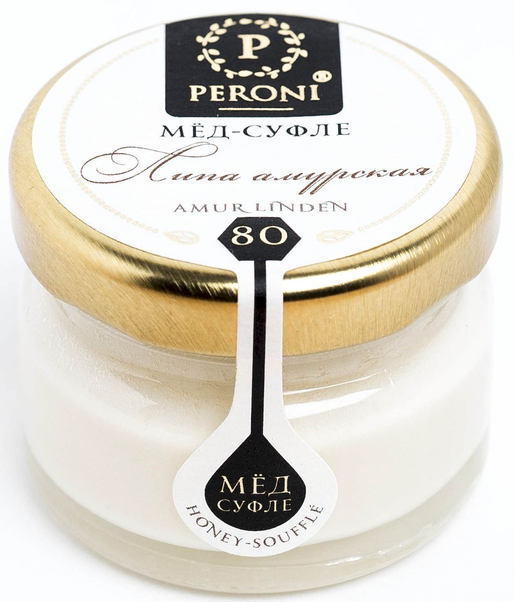 Peroni Липа амурская мед-суфле, 30 г0120710 Peroni Липа амурская мед-суфле, 30 г0120710Мед-суфле Peroni Липа амурская удивляет нежнейшим ароматом весенних цветов, пыльцы, молочной карамели, ванили. Текстура меда представляет собой воздушное шелковистое суфле, которое обволакивает и завораживает, согревает и бодрит! Мед-суфле Липа амурская - источник не только гастрономического наслаждения. Он может использоваться в лечебном и диетическом питании, обладая выраженным противовоспалительным, потогонным, жаропонижающим и мочегонным действием.Для получения меда-суфле используются специальные технологии. Мед долго вымешивается при определенной скорости, после чего его выдерживают при температуре 12-14 градусов, тем самым закрепляя его нужную консистенцию. Все полезные свойства меда при этом сохраняются.