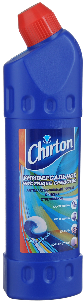 Средство чистящее Chirton Морской бриз, универсальное, 750 мл391602 Средство чистящее Chirton Морской бриз, универсальное, 750 мл391602Средство Chirton Морской бриз эффективно очищает и отбеливает раковины, ванны, душевые кабины, унитазы и водостоки, керамическую плитку, кухонные плиты, любые твердые моющиеся напольные покрытия, настенные панели, бытовую технику. Подходит для уборки и антимикробной обработки туалетов для животных. Средство устраняет серый налет, плесень, жир, мыльные подтеки, въевшиеся пятна от продуктов питания и другие загрязнения. Обладает антибактериальным эффектом. Придает очищенным поверхностям блеск и приятный свежий аромат.Товар сертифицирован.