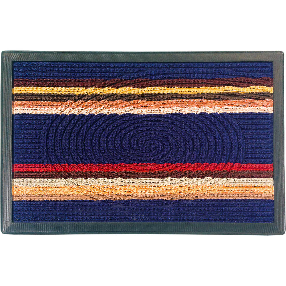 Коврик придверный Vortex Comfort, цвет: синий, 40 х 60 см100-49000000-60 Коврик придверный Vortex Comfort, цвет: синий, 40 х 60 см100-49000000-60Коврик Vortex - это надежный придверный коврик, который подойдет для использования как внутри помещения, так и снаружи. Коврик подойдет для использования и в летний период под палящим солнцем, и в зимние морозы. Плотный ПВХ задерживает грязь, после чего изделие легко стряхнуть или промыть под водой. Прорезиненная основа предотвращает скольжение по гладкой поверхности, вы можете не переживать, что из-за неловкого движения коврик может уехать в сторону, а вы потеряете равновесие. Ворс - 100% полиэстер.