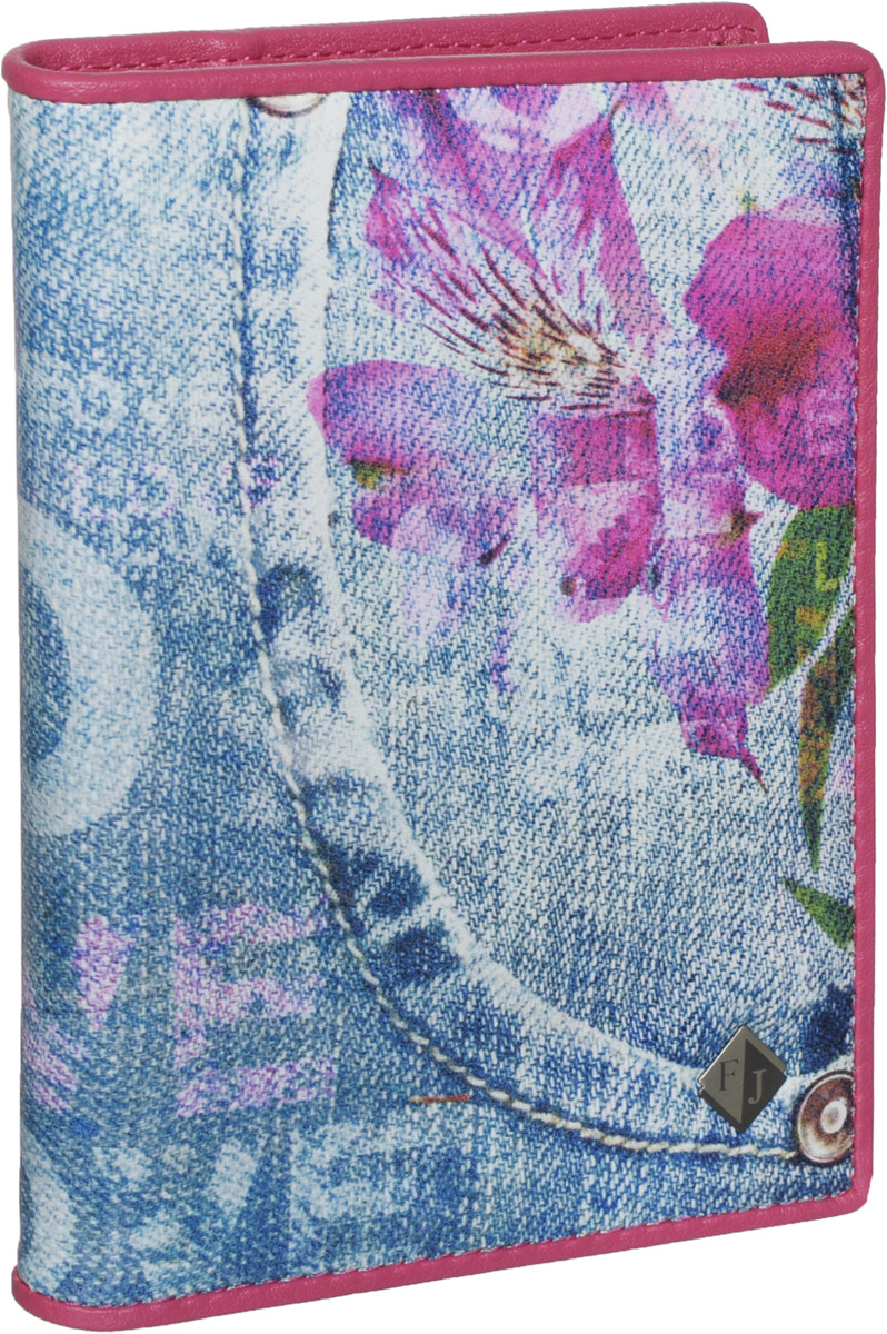 Обложка для паспорта и автодокументов женская Flioraj, цвет: голубой. 136-Jeans052 02 07/08 Обложка для паспорта и автодокументов женская Flioraj, цвет: голубой. 136-Jeans052 02 07/08Удобная и практичная обложка для паспорта и автодокументов от Flioraj выполнена из натуральной кожи высокого качества. Она украшена стильным фотопринтом в виде цветов на джинсовом фоне и пластиной с логотипом фирмы. Обложка содержит два прозрачных клапана для фиксации паспорта. Также внутри располагается съемный блок с файлами разного размера для автодокументов. Такая яркая и оригинальная обложка не только поможет сохранить внешний виддокументов, но и станет стильным аксессуаром, идеально подходящим вашему образу.Обложка для паспорта и автодокументов может стать отличным подарком.