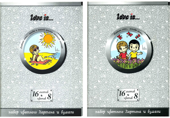 Action! Набор цветного картона и бумаги Love is... 16 листов 2 шт цвет серый72523WD Action! Набор цветного картона и бумаги Love is... 16 листов 2 шт цвет серый72523WDНабор цветного картона и бумаги Action! Love is... позволит вашему ребенку создавать всевозможные аппликации и поделки. Набор содержит 8 листов цветного картона и 8 листов цветной бумаги формата А4. Листы упакованы в оригинальную картонную папку, оформленную в тематике Love is.... Создание поделок из картона поможет ребенку в развитии творческих способностей, кроме того, это увлекательный досуг.В комплекте 2 набора по 16 листов.Уважаемые клиенты!Обращаем ваше внимание на возможные изменения в дизайне, связанные с ассортиментом продукции: дизайн может отличаться от представленного на изображении. Поставка осуществляется в зависимости от наличия на складе.