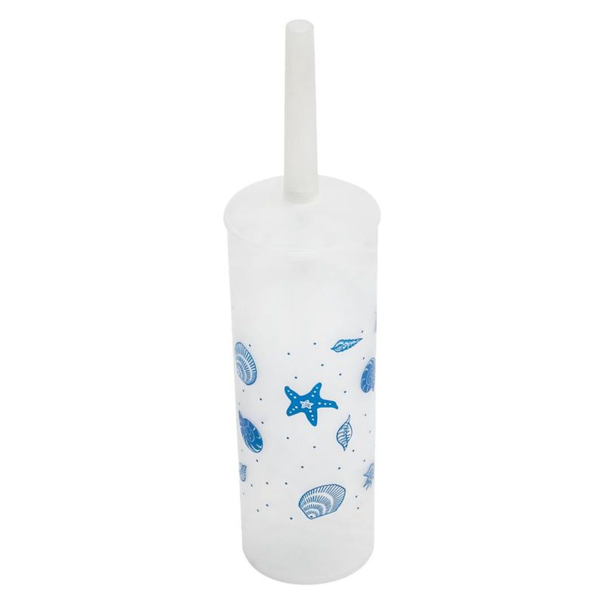 Ершик для унитаза Vanstore Summer White, с подставкой, цвет: белый, голубой4606400204268 Ершик для унитаза Vanstore Summer White, с подставкой, цвет: белый, голубой4606400204268Ершик для унитаза Vanstore Summer White выполнен из пластика и оснащен жестким ворсом. Подставка с устойчивым основанием не позволяет ершику опрокинуться. Ершик отлично чистит поверхность, а грязь с него легко смывается водой.Стильный дизайн изделия притягивает взгляд и прекрасно подойдет к интерьеру туалетной комнаты.