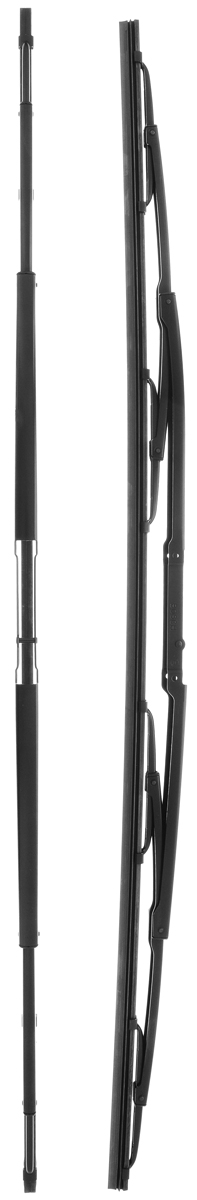 Щетка стеклоочистителя Bosch 808, каркасная, длина 65 см, 2 штS03301004 Щетка стеклоочистителя Bosch 808, каркасная, длина 65 см, 2 штS03301004Щетка Bosch 808, выполненная по современной технологии из высококачественных материалов, оптимально подходит для замены оригинальных щеток, установленных на конвейере. Обеспечивает идеальную очистку стекла в любую погоду.TWIN - серия классических каркасных щеток от компании Bosch. Эти щетки имеют полностью металличеcкий каркас с двойной защитой от коррозии и сверхточный профиль резинового элемента с двумя чистящими кромками.Комплектация: 2 шт.