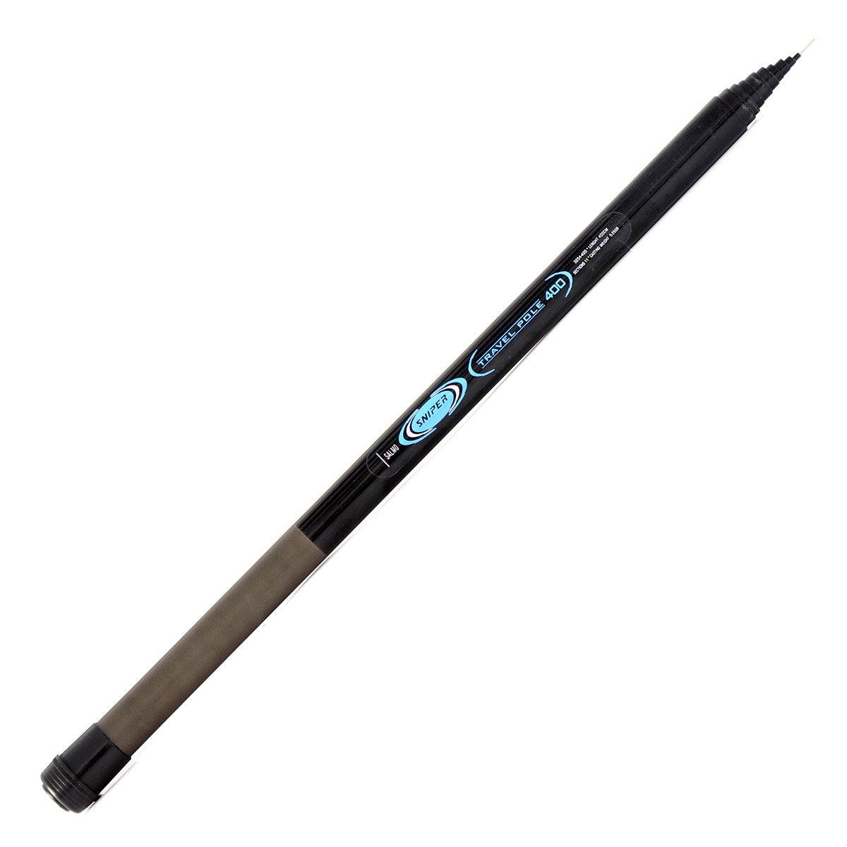 Удилище поплавочное без колец Salmo Sniper TRAVEL POLE 4.00, длина 4м, 5-25г95939-55 Удилище поплавочное без колец Salmo Sniper TRAVEL POLE 4.00, длина 4м, 5-25г95939-55Одно из самых компактных в транспортировке удилищ для глухой оснастки, что делает его удобным для походов и командировок. Конструкция удилища такова, что даже при большом количестве секций удилище не потеряло своей жесткости и строя. Для крепления оснастки на конце верхнего колена установлено нержавеющее колечко. - Материал бланка удилища – композит- Строй бланка средний- Тип удилища – TRAVEL- Конструкция телескопическая- Рукоятка с противоскользящим покрытием.