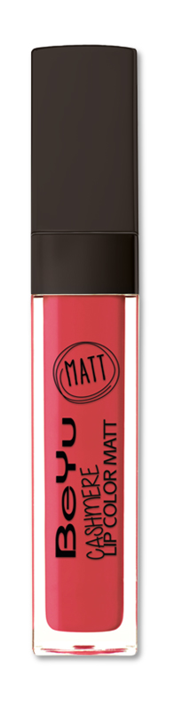 BeYu Помада для губ матовая стойкая Cashmere Lip Color Matt 85 6,5 мл80284338 BeYu Помада для губ матовая стойкая Cashmere Lip Color Matt 85 6,5 мл80284338Стойкая жидкая помада с матовым эффектом и нежной текстурой. Идеально держится на губах весь день, не растекается и не скатывается. Модное матовое покрытие ставит яркий акцент на улыбке, насыщенные оттенки помады усиливает эффект. Макияж губ выглядит выразительно и чувственно. Помада легко наносится благодаряю удобному закругленному аппликатору.