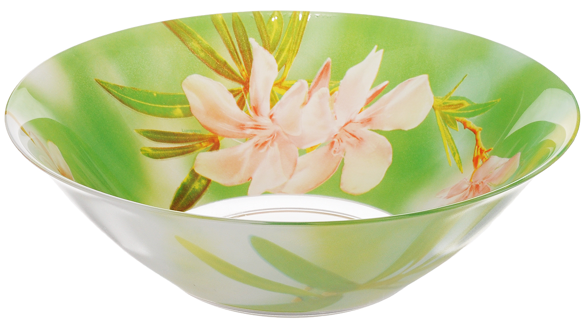 Салатник Luminarc Freesia, диаметр 27 см94672 Салатник Luminarc Freesia, диаметр 27 см94672Салатник Luminarc Freesia выполнен из высококачественного стекла и украшен ярким цветочным рисунком. Он прекрасно впишется в интерьер вашей кухни и станет достойным дополнением к кухонному инвентарю. Салатник Luminarc Freesia подчеркнет прекрасный вкус хозяйки и станет отличным подарком.Можно мыть в посудомоечной машине и использовать в СВЧ.Диаметр салатника (по верхнему краю): 27 см.Высота стенки салатника: 9 см.