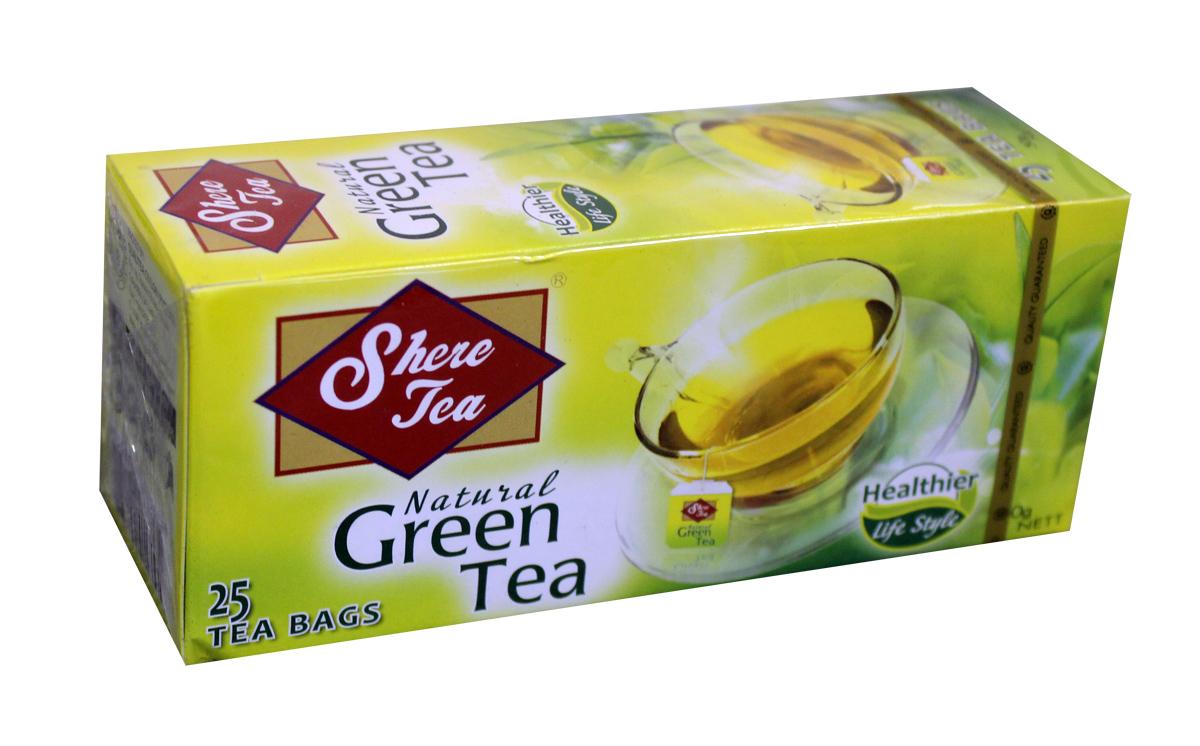 Shere Tea чай зеленый в пакетиках, 25 шт0120710 Shere Tea чай зеленый в пакетиках, 25 шт0120710Чай зеленый в пакетиках Shere Tea имеет яркий Настой с интенсивной окраской. Быстро заваривается. Чай имеет особый мягкий сладковатый вкус и аромат настоящего зеленого чая, оказывает благотворное влияние на организм.В упаковке 25 пакетиков для разовой заварки по 2 грамма.