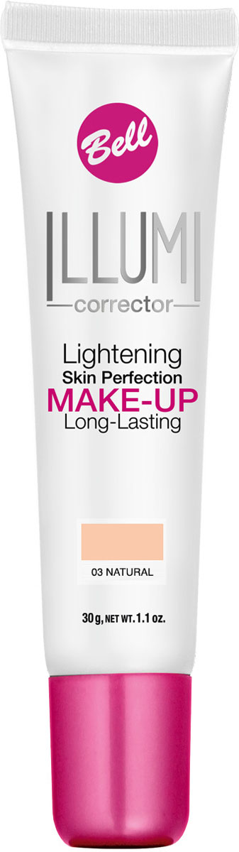 Bell Флюид суперстойкий корректирующий и придающий сияние Illumi Lightening Skin Perfection Make-up 30 гр28032022 Bell Флюид суперстойкий корректирующий и придающий сияние Illumi Lightening Skin Perfection Make-up 30 гр28032022Флюид значительно улучшает состояние кожи лица, придавая здоровый вид и естественное сияние серой и усталой коже. Редуцирует покраснения, устраняет мелкие недостатки кожи, придает коже ровный тон. Содержит UVA и UVB фильтры, защищающие кожу от вредного действия солнечных лучей.Здоровый вид и естественное сияние для кожи.Способ применения: Нанести тонким слоем на кожу лица