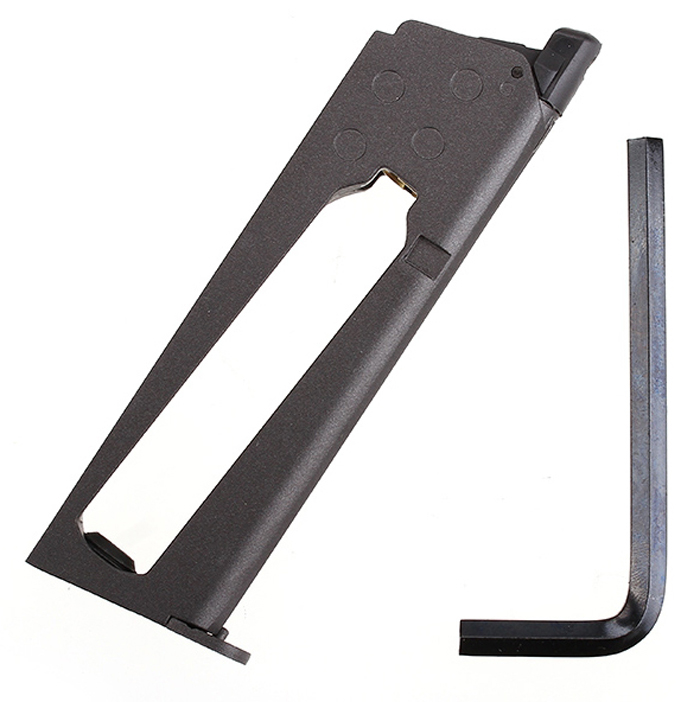 Магазин для Gletcher CLT 1911, 4,5 мм. 3989839898 Магазин для Gletcher CLT 1911, 4,5 мм. 3989839898Магазин для пневматического пистолета Gletcher CLT 1911 , калибр 4,5 мм