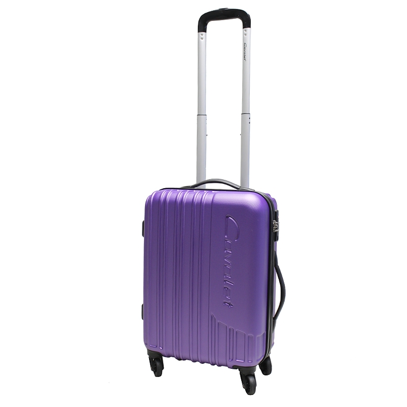 Чемодан-тележка Cavalet Malibu Luggage, 32 л, цвет: фиолетовый. 858-50-59858-50-59 Чемодан-тележка Cavalet Malibu Luggage, 32 л, цвет: фиолетовый. 858-50-59858-50-59Чемодан-тележка Cavalet на четырех колесах идеально подходит для поездок и путешествий. Корпус имеет жесткую конструкцию и выполнен из ударопрочного пластика. Чемодан имеет вместительное отделение для хранения одежды и карманы для аксессуаров. Отделение закрывается на застежку-молнию и замок. Внутри сетчатый карман на молнии и багажные ремни для фиксации. Внутренняя поверхность изделия отделана полиэстером.В верхней части чемодана предусмотрена ручка для переноски. На одной из боковых сторон - пластиковые ножки, на другой - дополнительная ручка для переноски.Чемодан оснащен удобной телескопической ручкой. Стильный и удобный чемодан-тележка Cavalet вместит все необходимые вещи и станет незаменимым аксессуаром во время поездок.