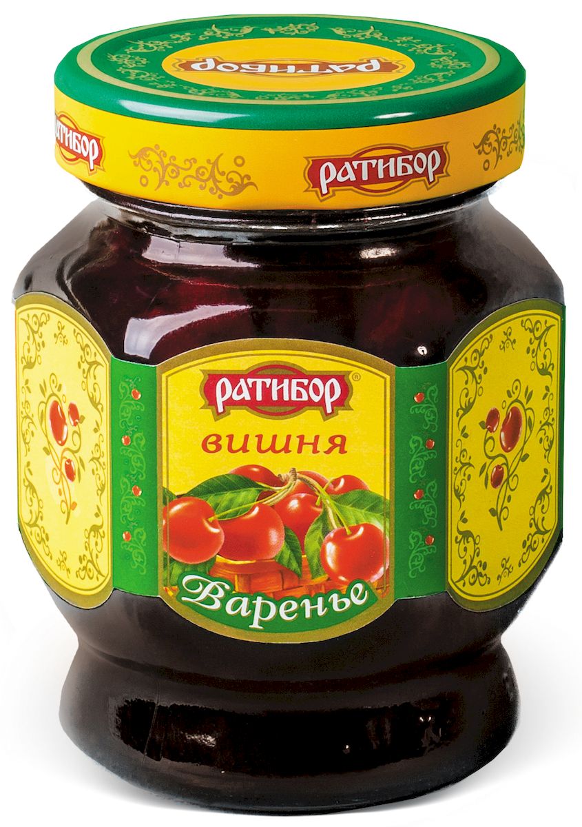 Ратибор варенье Вишня, 400 г0120710 Ратибор варенье Вишня, 400 г0120710Сколько природной силы таится в спелых и сочных плодах вишни! Сколько полезных для организма витаминов и органических кислот... Это вкус романтики, воплощенный в изумительном варенье!Кушайте на здоровье!
