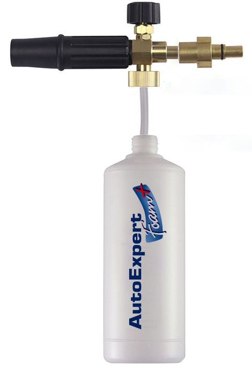 Пенная насадка AutoExpert Foam+ B для моек высокого давления BoschSW-20T Пенная насадка AutoExpert Foam+ B для моек высокого давления BoschSW-20TПенная насадка для моек высокого давления Bosch. Предназначена для нанесения бесконтактного моющего средства и формирования густой качечственной пены. Совместимость: бытовые мойки Bosch серий AQT (с 2013 года), бытовые мойки Black&Decker серии PW. Внимание- Не совместима с моделями Bosch Aquatak (до 2013 года)