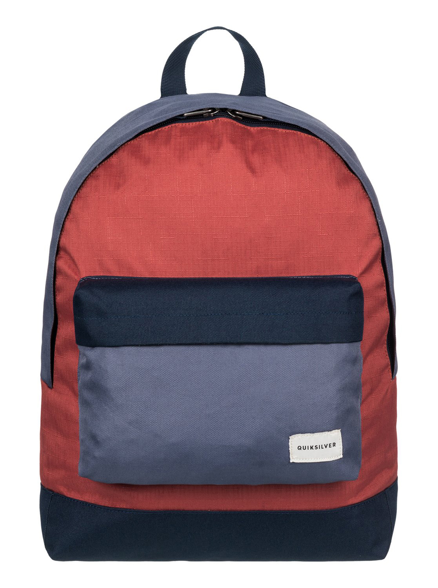 Рюкзак мужской Quiksilver Everyday edit m bkpk rqj0, цвет: красный, синий. EQYBP03274-RQJ0S76245 Рюкзак мужской Quiksilver Everyday edit m bkpk rqj0, цвет: красный, синий. EQYBP03274-RQJ0S76245Рюкзак Quiksilver выполнен из текстиля. У модели одно основное отделение. Передний карман на молнии. Рюкзак с регулируемыми по длине плечевыми лямками и петлей для подвешивания.