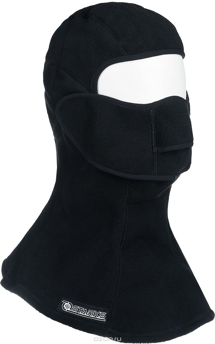 Подшлемник Starks Fleece Collar Open, с защитой шеи, цвет: черный. Размер L/XLone116 Подшлемник Starks Fleece Collar Open, с защитой шеи, цвет: черный. Размер L/XLone116Подшлемник Starks Fleece Collar Open предназначен для использования в условиях экстремального холода. Съемная лицевая часть позволяет легко открывать лицо. Подшлемник выполнен из высококачественного полиэстера. Изделие обеспечивает полную защиту лица и шеи от проницания влаги, холода, пыли. Снаружи и внутри флисовый ворс, который обеспечивает терморегуляцию, сохранение тепла, отведение влаги от лица к мембране и последующее выведение наружу. Защитная дышащая мембрана работает в обе стороны - изнутри сохраняет тепло, выводит влагу.